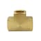 Thrifco Plumbing 3/8 Tee Brass Barstock 5316013 - alternate 2